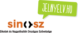 SINOSZ – Jelnyelv Logo