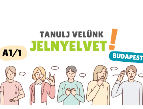 A1/1 szintű jelnyelvi tanfolyam indul 2026. február 6-án Budapesten!