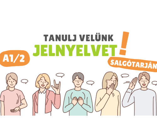 A1/2 szintű jelnyelvi tanfolyam indul 2025. szeptember 11-én Salgótarjánban!